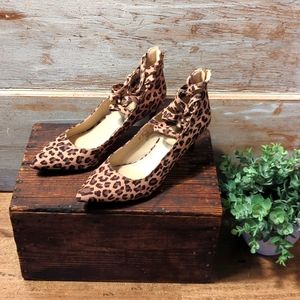 Leopard Print Pumps